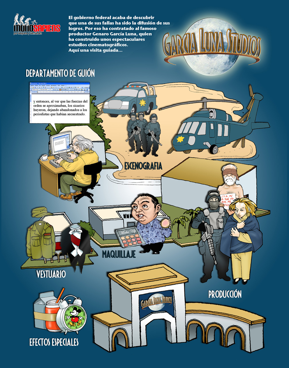 Garcia Luna estudios